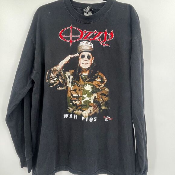 Rock & Death Other - Vintage Ozzy Osbourne War Pigs Rock & Death Long Sleeve Tee